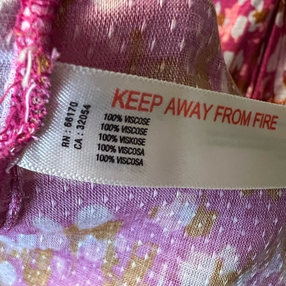 NWT Anthropologie Sheer Pink Combo Mini Dress - Size Medium - Picture 9 of 12